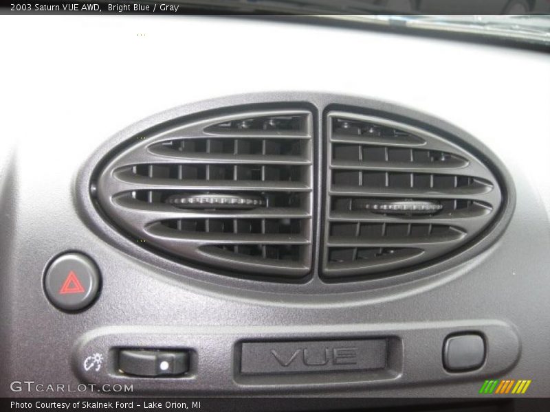 Bright Blue / Gray 2003 Saturn VUE AWD
