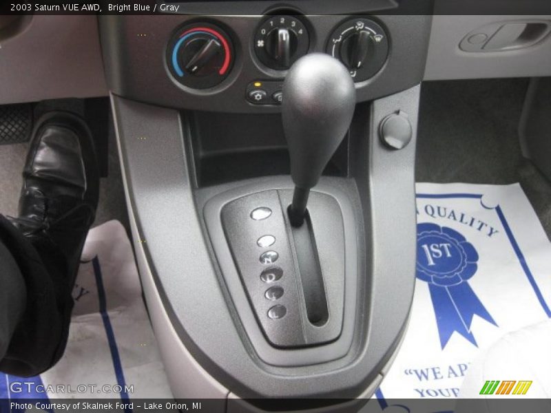 Bright Blue / Gray 2003 Saturn VUE AWD