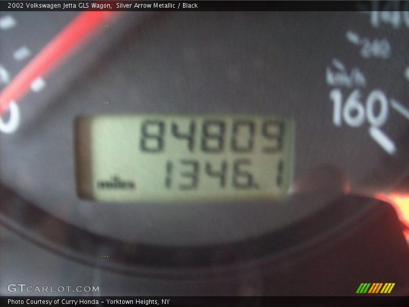 Silver Arrow Metallic / Black 2002 Volkswagen Jetta GLS Wagon