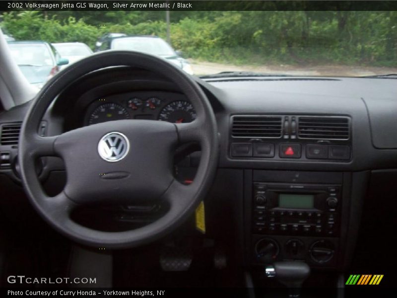 Silver Arrow Metallic / Black 2002 Volkswagen Jetta GLS Wagon