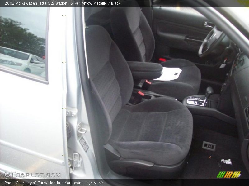 Silver Arrow Metallic / Black 2002 Volkswagen Jetta GLS Wagon