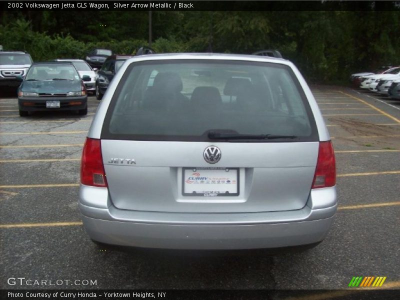 Silver Arrow Metallic / Black 2002 Volkswagen Jetta GLS Wagon