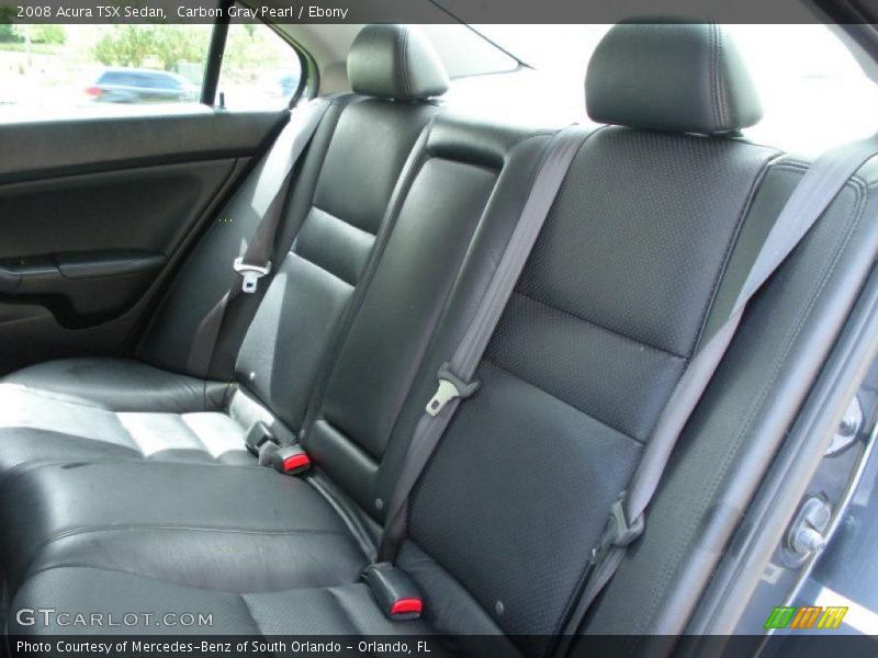 Carbon Gray Pearl / Ebony 2008 Acura TSX Sedan
