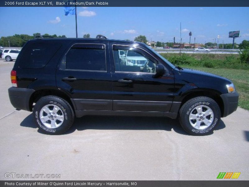 Black / Medium/Dark Pebble 2006 Ford Escape XLT V6