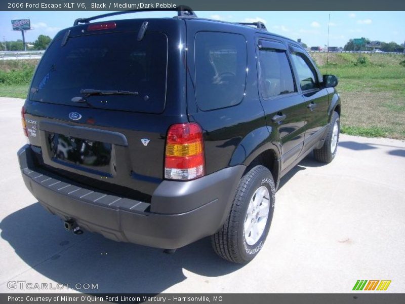 Black / Medium/Dark Pebble 2006 Ford Escape XLT V6