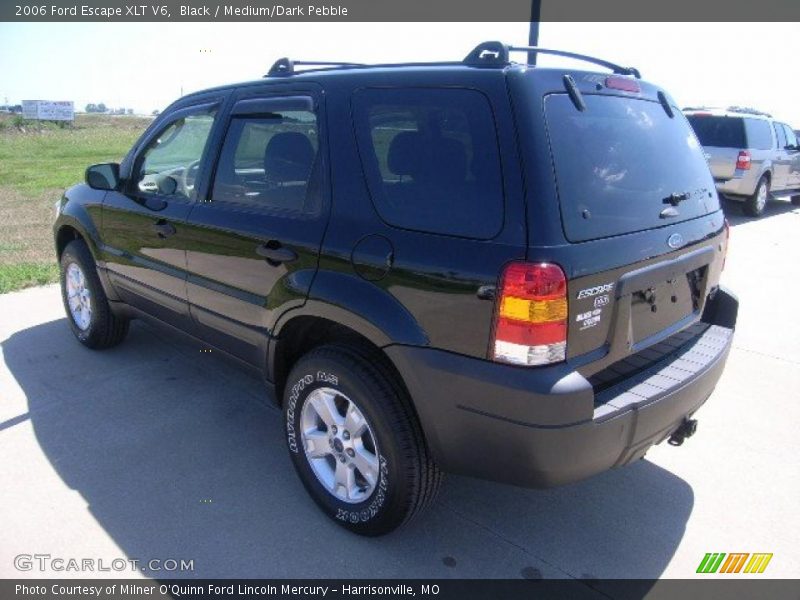 Black / Medium/Dark Pebble 2006 Ford Escape XLT V6