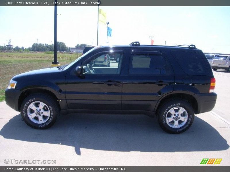 Black / Medium/Dark Pebble 2006 Ford Escape XLT V6
