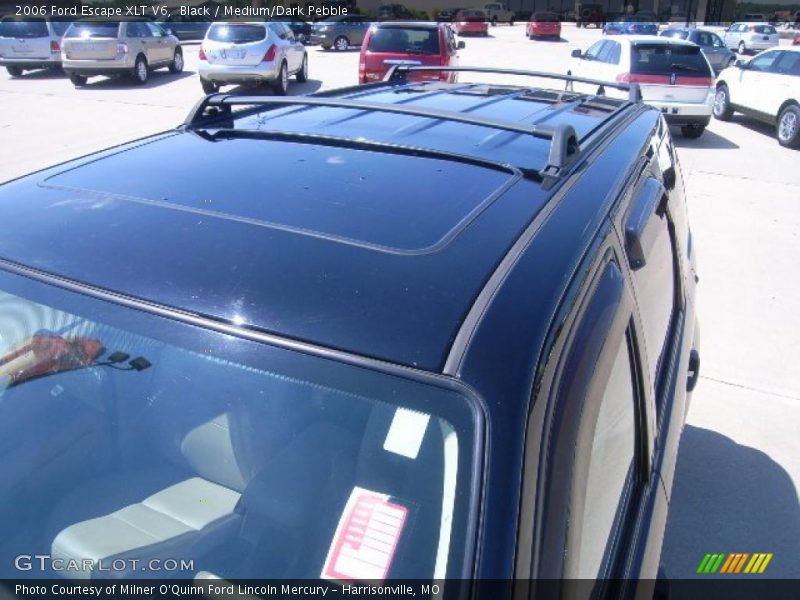 Black / Medium/Dark Pebble 2006 Ford Escape XLT V6