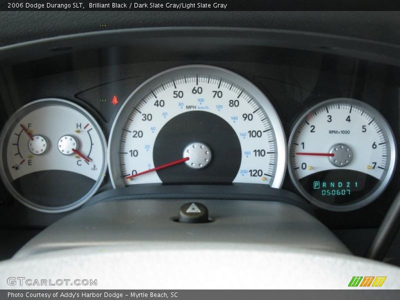 Brilliant Black / Dark Slate Gray/Light Slate Gray 2006 Dodge Durango SLT