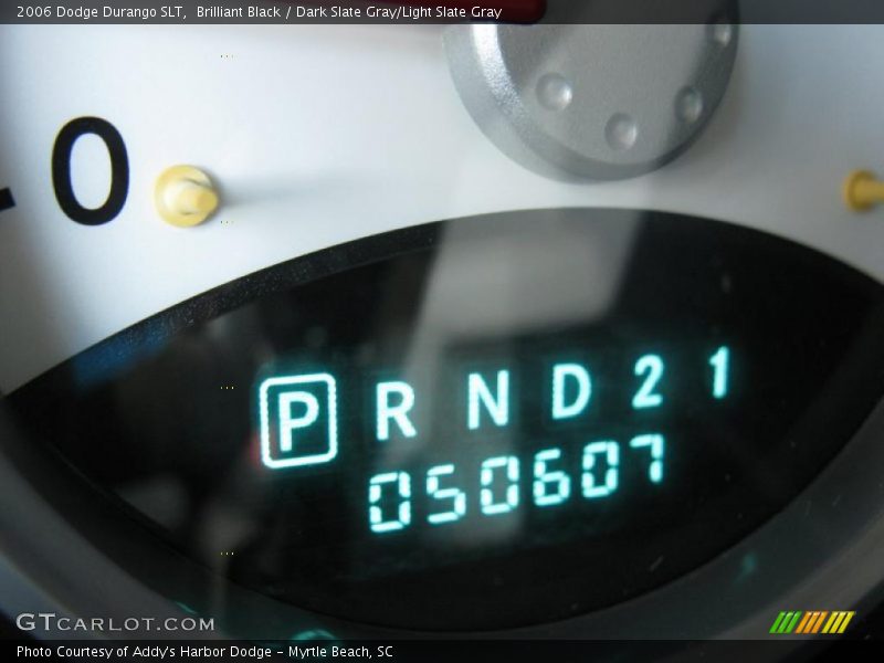 Brilliant Black / Dark Slate Gray/Light Slate Gray 2006 Dodge Durango SLT