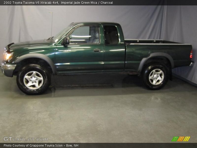 Imperial Jade Green Mica / Charcoal 2002 Toyota Tacoma V6 Xtracab 4x4