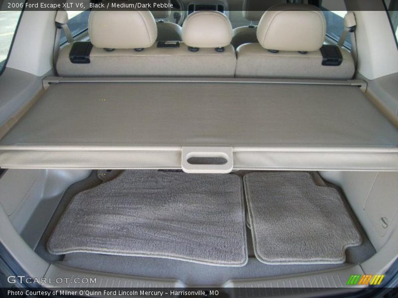 Black / Medium/Dark Pebble 2006 Ford Escape XLT V6