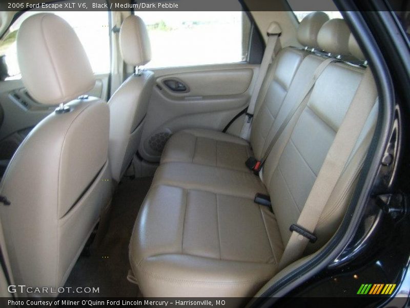 Black / Medium/Dark Pebble 2006 Ford Escape XLT V6