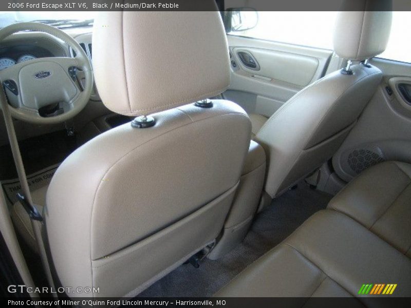 Black / Medium/Dark Pebble 2006 Ford Escape XLT V6