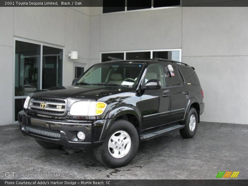 Black / Oak 2001 Toyota Sequoia Limited