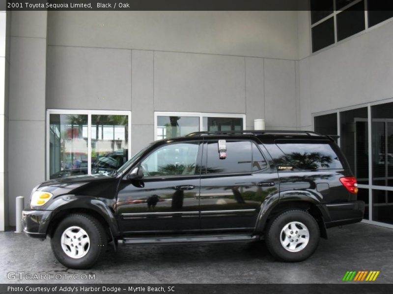 Black / Oak 2001 Toyota Sequoia Limited