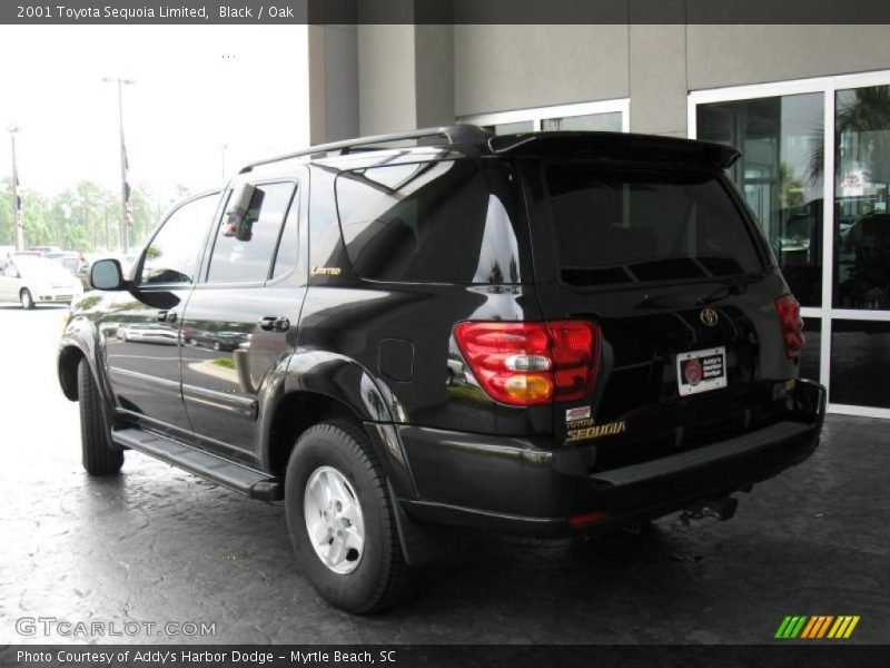 Black / Oak 2001 Toyota Sequoia Limited