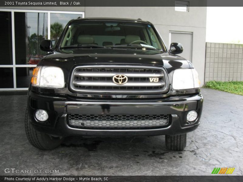 Black / Oak 2001 Toyota Sequoia Limited