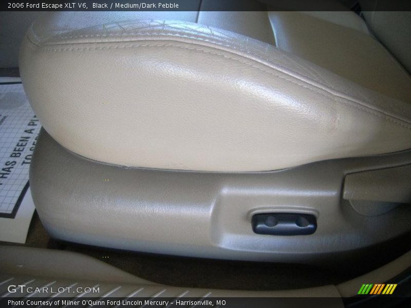 Black / Medium/Dark Pebble 2006 Ford Escape XLT V6