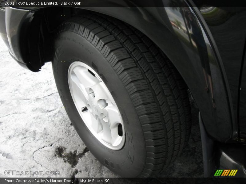 Black / Oak 2001 Toyota Sequoia Limited