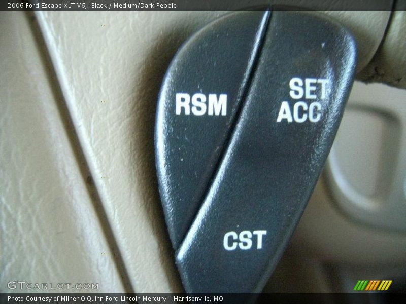 Black / Medium/Dark Pebble 2006 Ford Escape XLT V6
