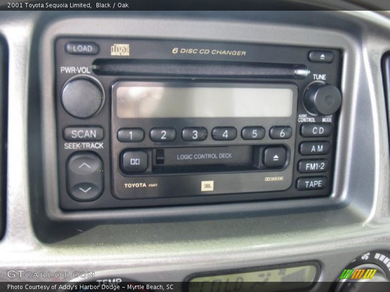 Black / Oak 2001 Toyota Sequoia Limited