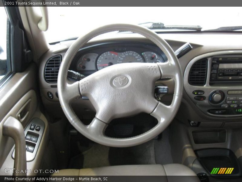 Black / Oak 2001 Toyota Sequoia Limited
