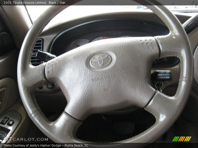 Black / Oak 2001 Toyota Sequoia Limited