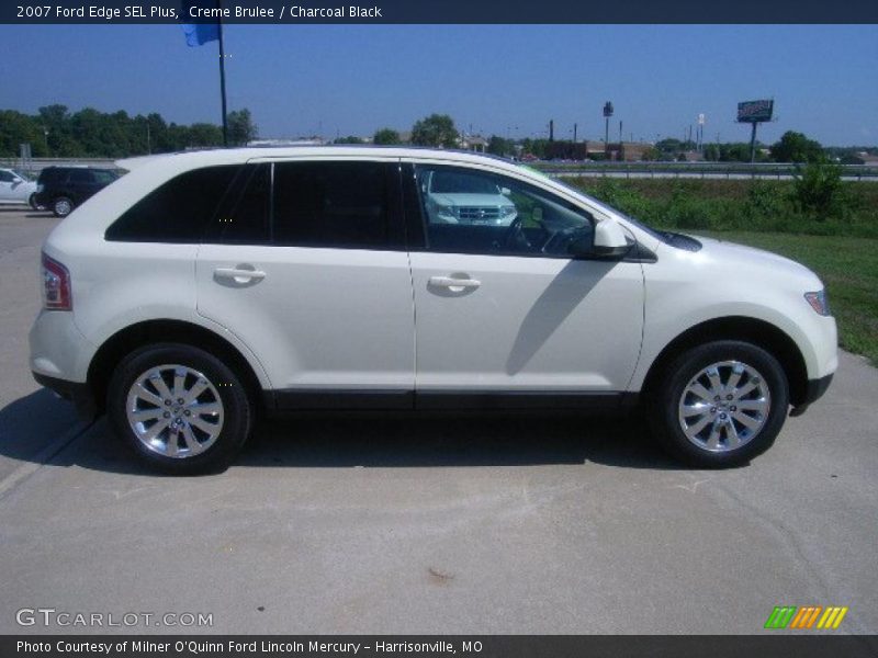 Creme Brulee / Charcoal Black 2007 Ford Edge SEL Plus