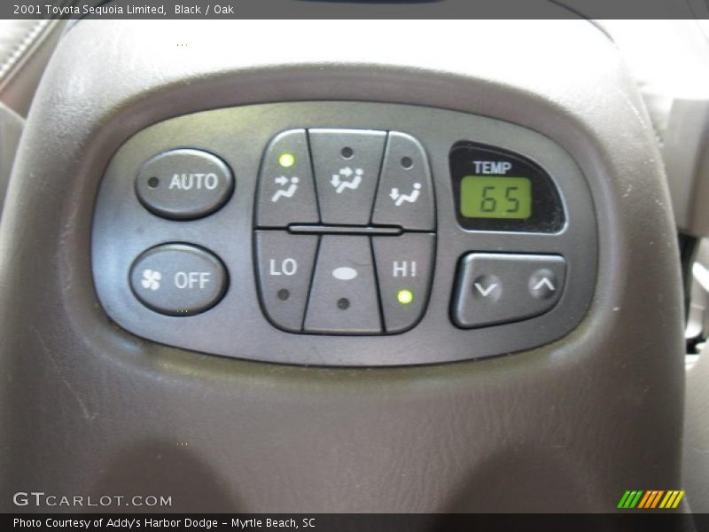 Black / Oak 2001 Toyota Sequoia Limited