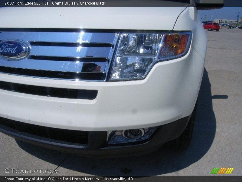 Creme Brulee / Charcoal Black 2007 Ford Edge SEL Plus