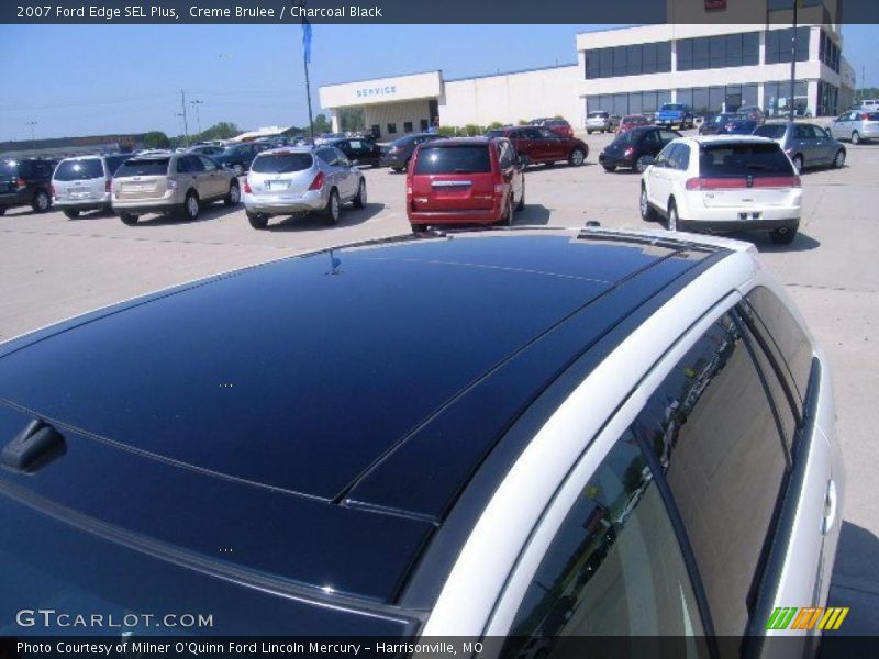 Creme Brulee / Charcoal Black 2007 Ford Edge SEL Plus