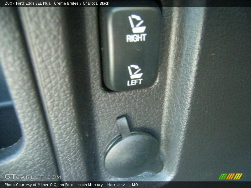 Creme Brulee / Charcoal Black 2007 Ford Edge SEL Plus