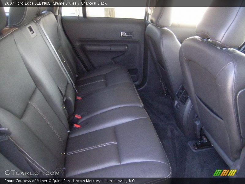 Creme Brulee / Charcoal Black 2007 Ford Edge SEL Plus