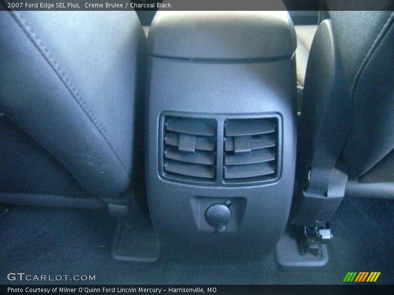 Creme Brulee / Charcoal Black 2007 Ford Edge SEL Plus