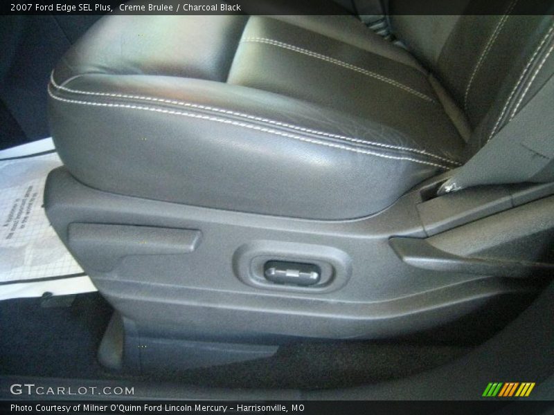 Creme Brulee / Charcoal Black 2007 Ford Edge SEL Plus