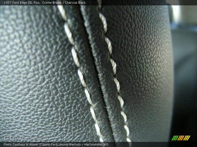 Creme Brulee / Charcoal Black 2007 Ford Edge SEL Plus