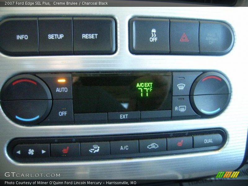 Creme Brulee / Charcoal Black 2007 Ford Edge SEL Plus