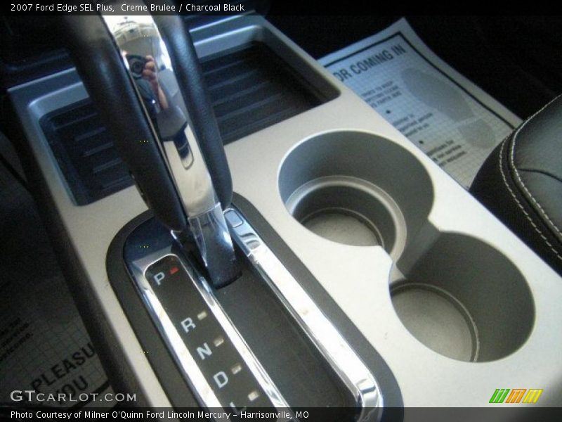 Creme Brulee / Charcoal Black 2007 Ford Edge SEL Plus
