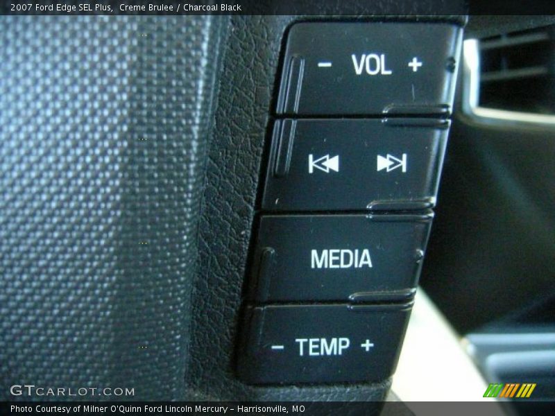 Creme Brulee / Charcoal Black 2007 Ford Edge SEL Plus