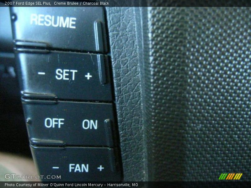 Creme Brulee / Charcoal Black 2007 Ford Edge SEL Plus
