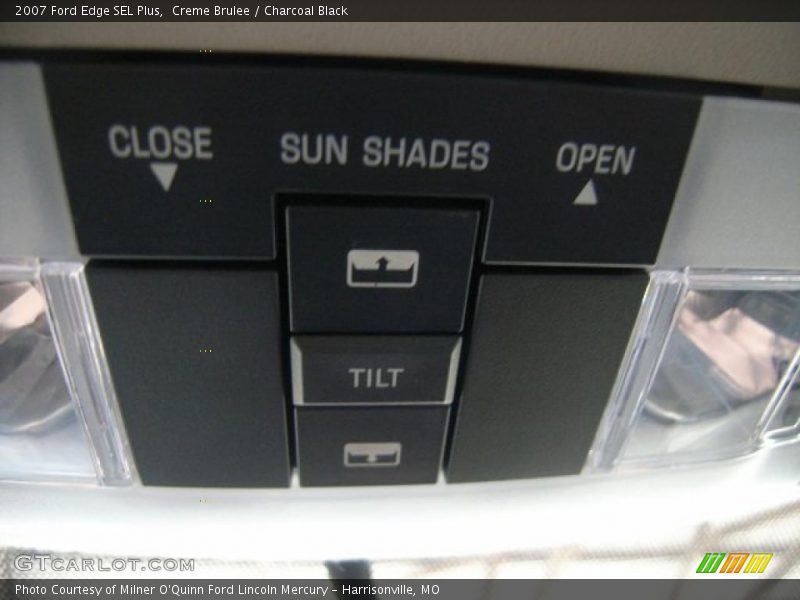 Creme Brulee / Charcoal Black 2007 Ford Edge SEL Plus