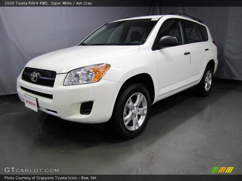 Super White / Ash Gray 2009 Toyota RAV4 4WD