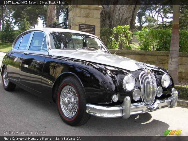 Silver/Black / Black 1967 Jaguar MK2 Saloon