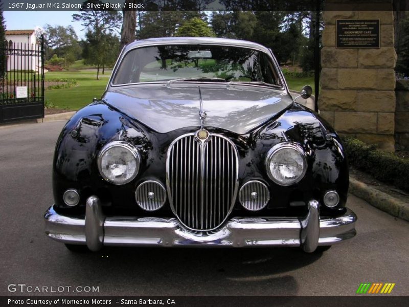 Silver/Black / Black 1967 Jaguar MK2 Saloon