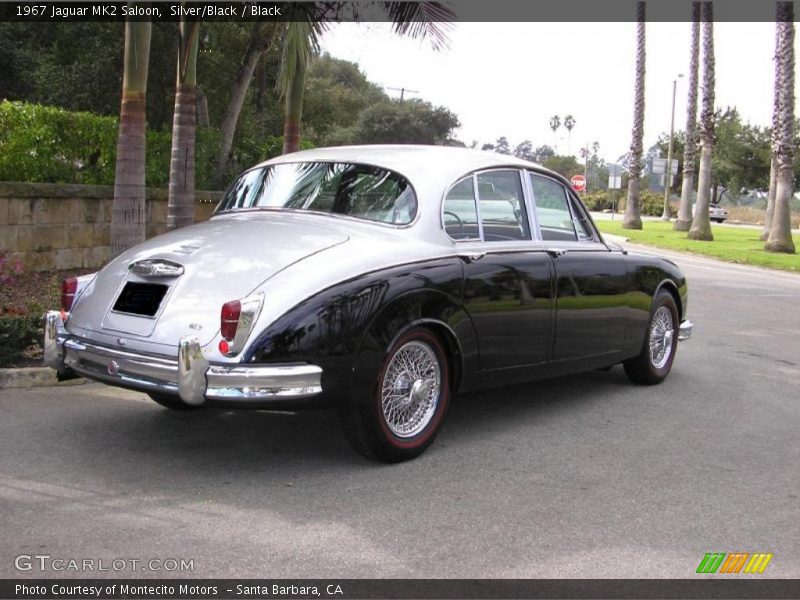 Silver/Black / Black 1967 Jaguar MK2 Saloon