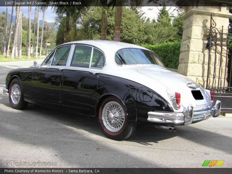 Silver/Black / Black 1967 Jaguar MK2 Saloon