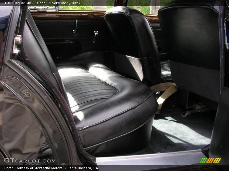Silver/Black / Black 1967 Jaguar MK2 Saloon