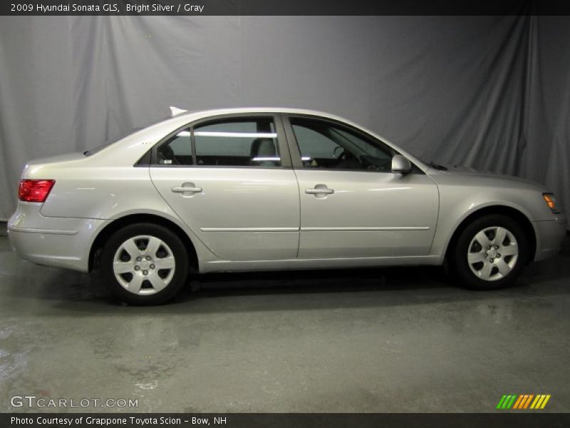 Bright Silver / Gray 2009 Hyundai Sonata GLS