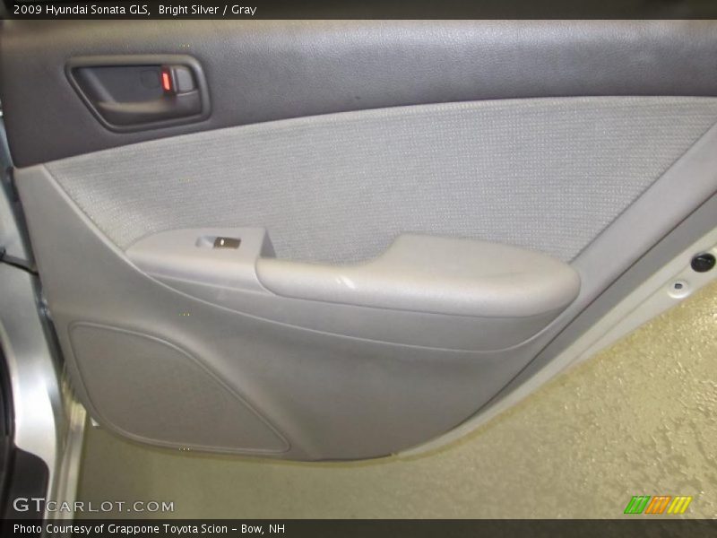 Bright Silver / Gray 2009 Hyundai Sonata GLS